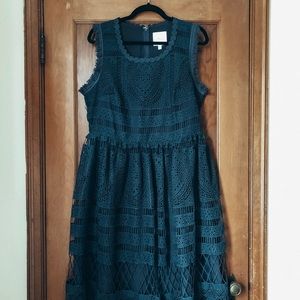 ModCloth Geode NEW w/o tags Navy Blue Lace Dress